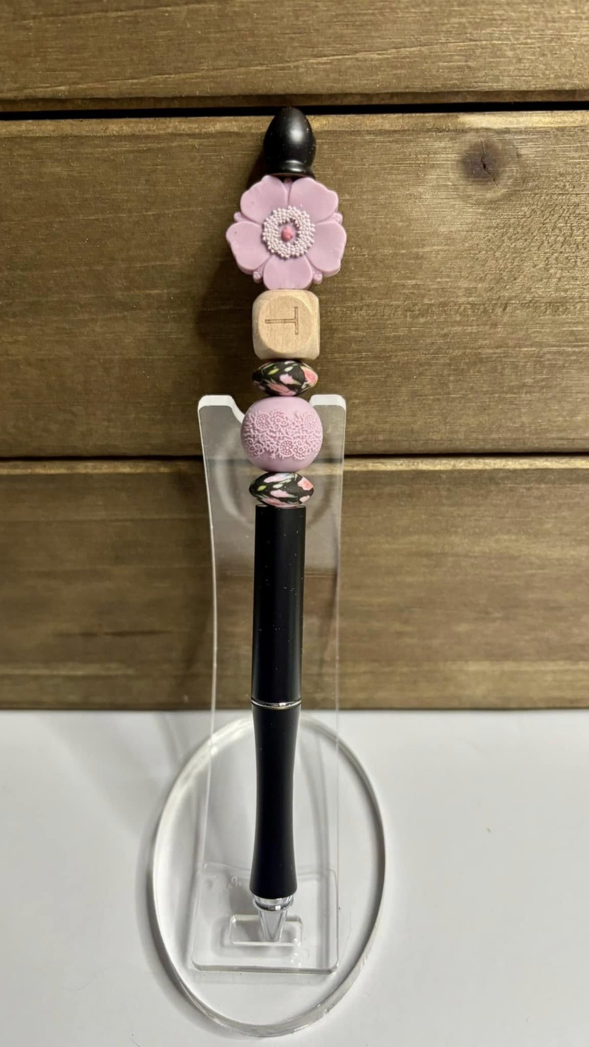 Lilac Poppy Charm