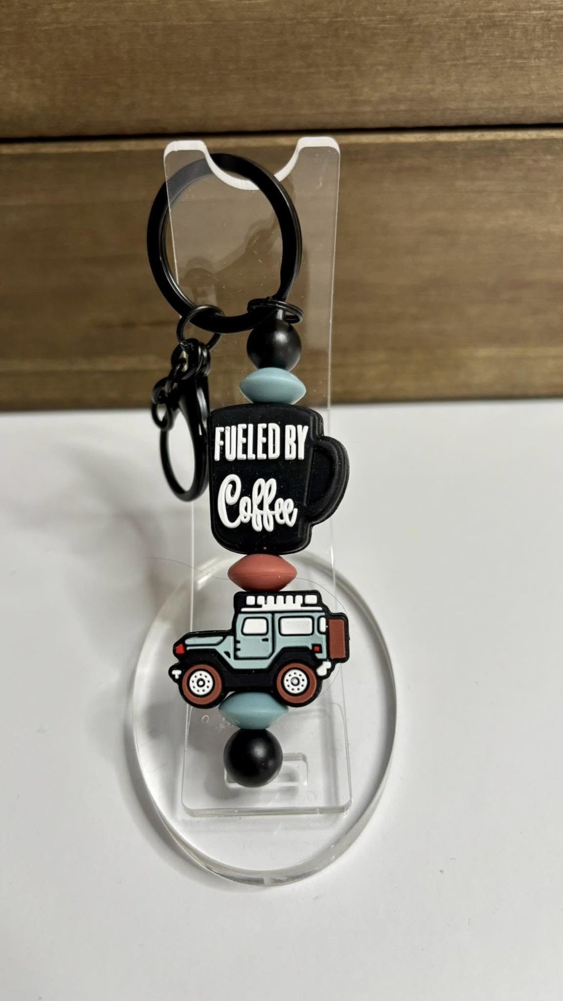 Fueled by Coffee & Adventure - Blue