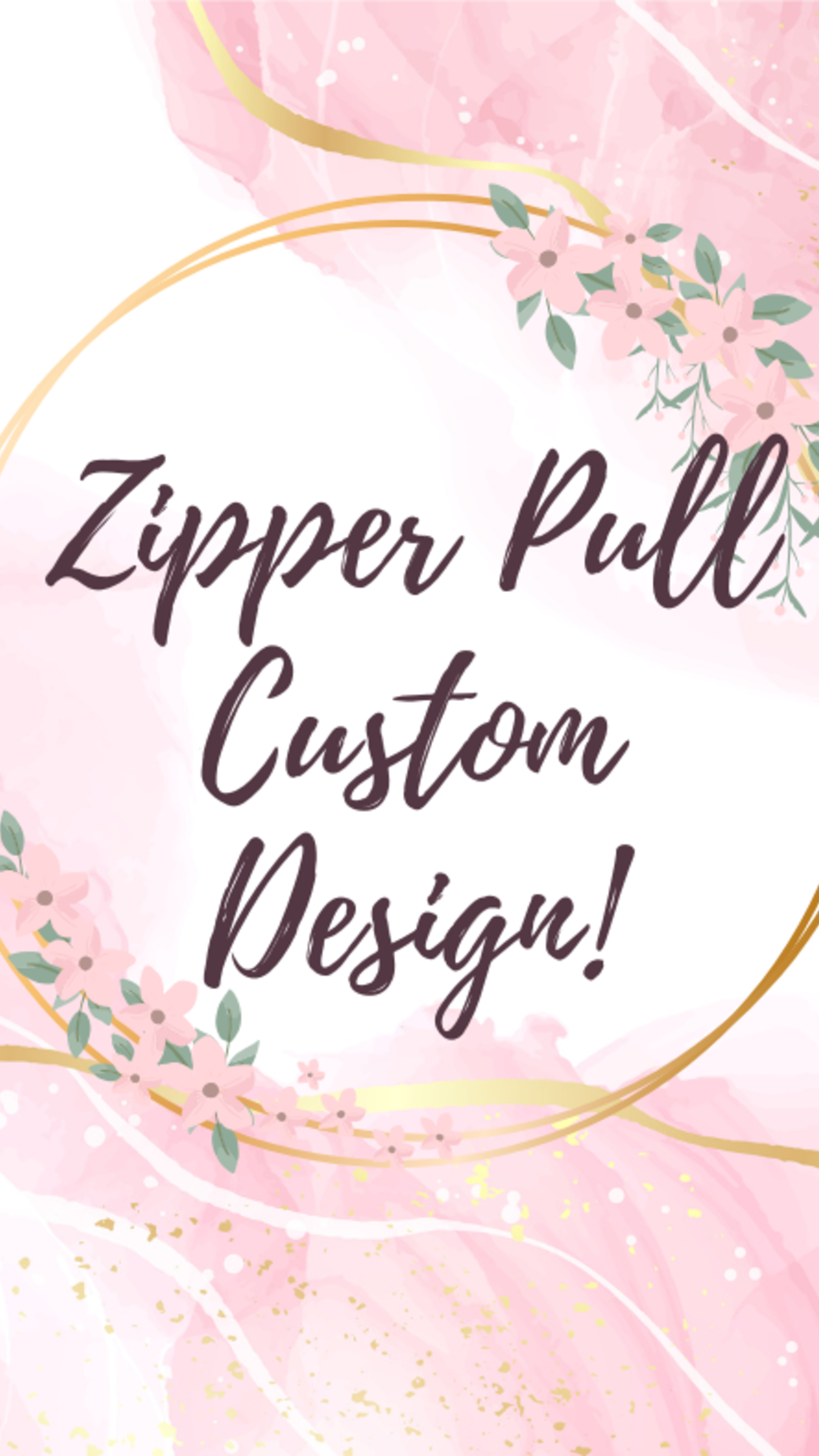 Custom Zipper Pull
