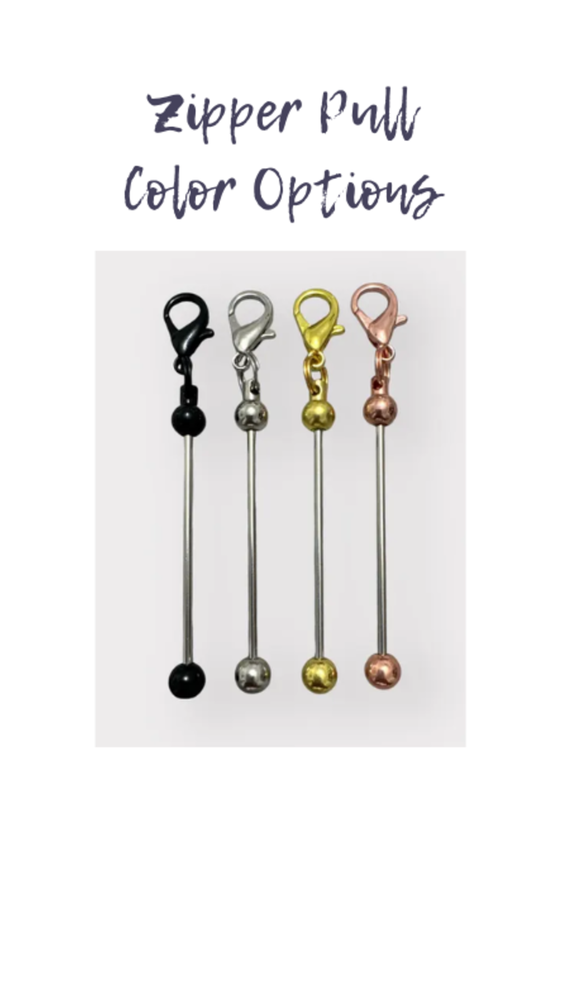 Custom Zipper Pull