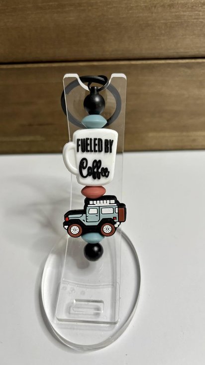Fueled by Coffee & Adventure - Blue